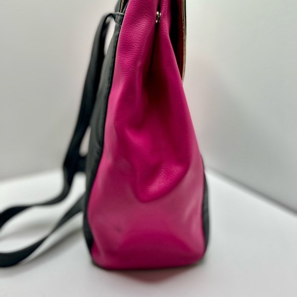 Juicy Couture Black and Pink Expandable Barbiecore Backpack - Picture 5 of 7